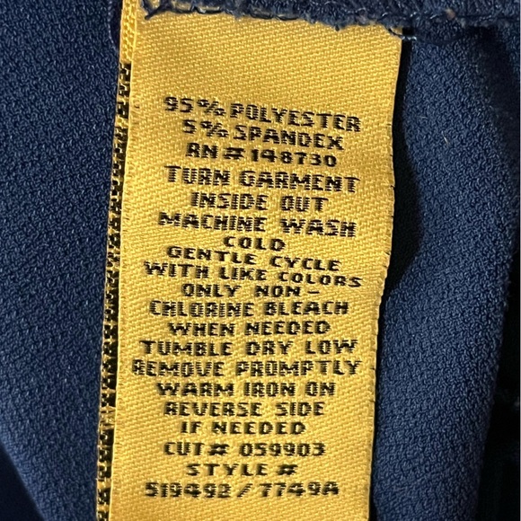 Beige by Eci Cobalt Blue Wrap Dress, size Small - Picture 6 of 7